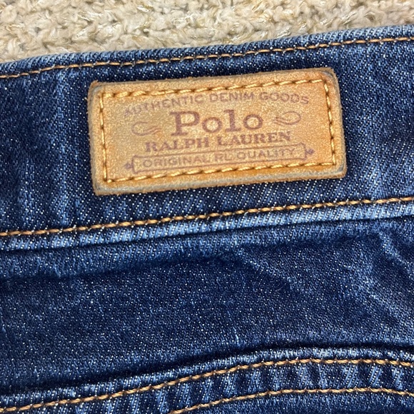 Polo Ralph Lauren Jenn flare jeans dark wash high rise size 28 regular length - Picture 8 of 14